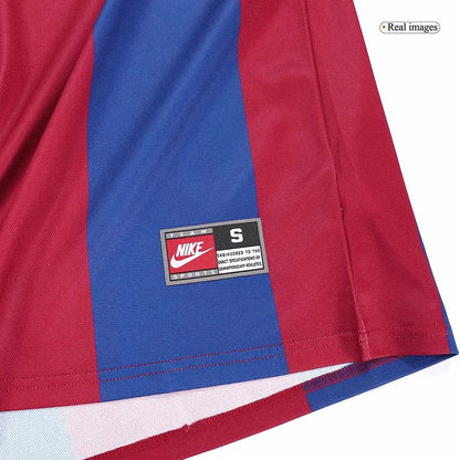 Camiseta de fútbol local retro del Barcelona 1998/99