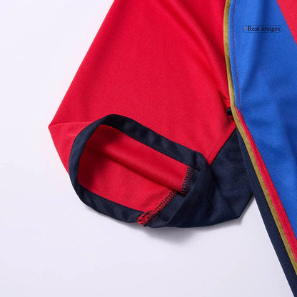 Camiseta de fútbol local retro del Barcelona 2001/02