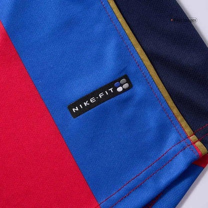 Camiseta de fútbol local retro del Barcelona 2001/02
