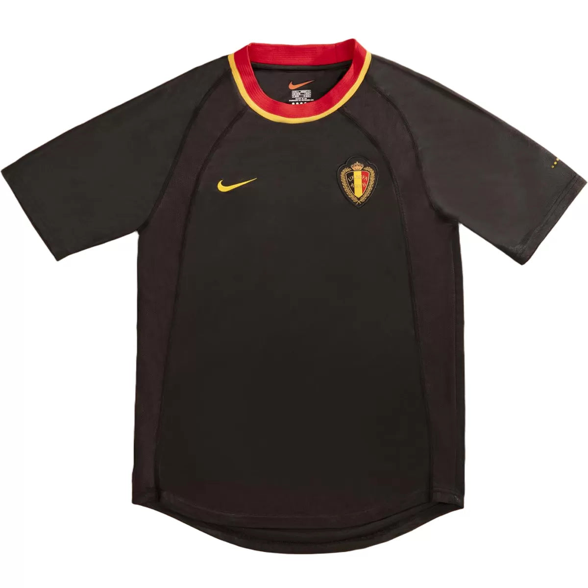 Camiseta de fútbol retro de visitante de Bélgica EURO 2000