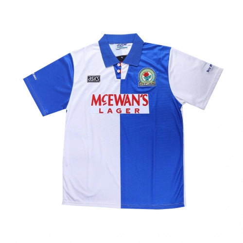 Camiseta retro de fútbol local del Blackburn Rovers 1994/95