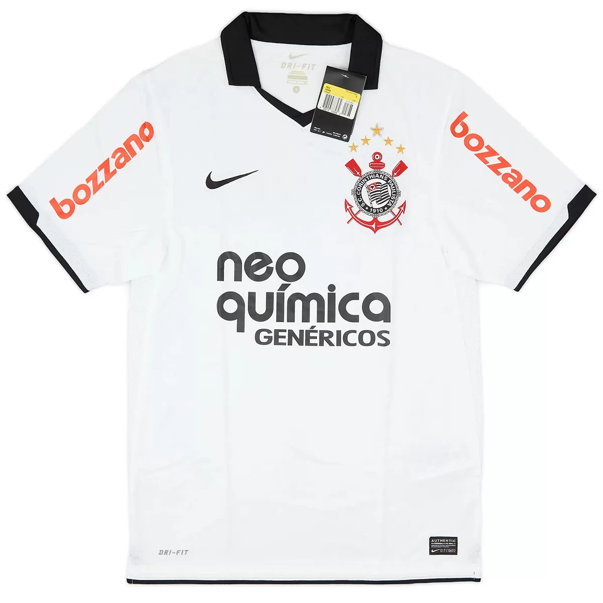 Camiseta Retro de Fútbol Corinthians Local 2011