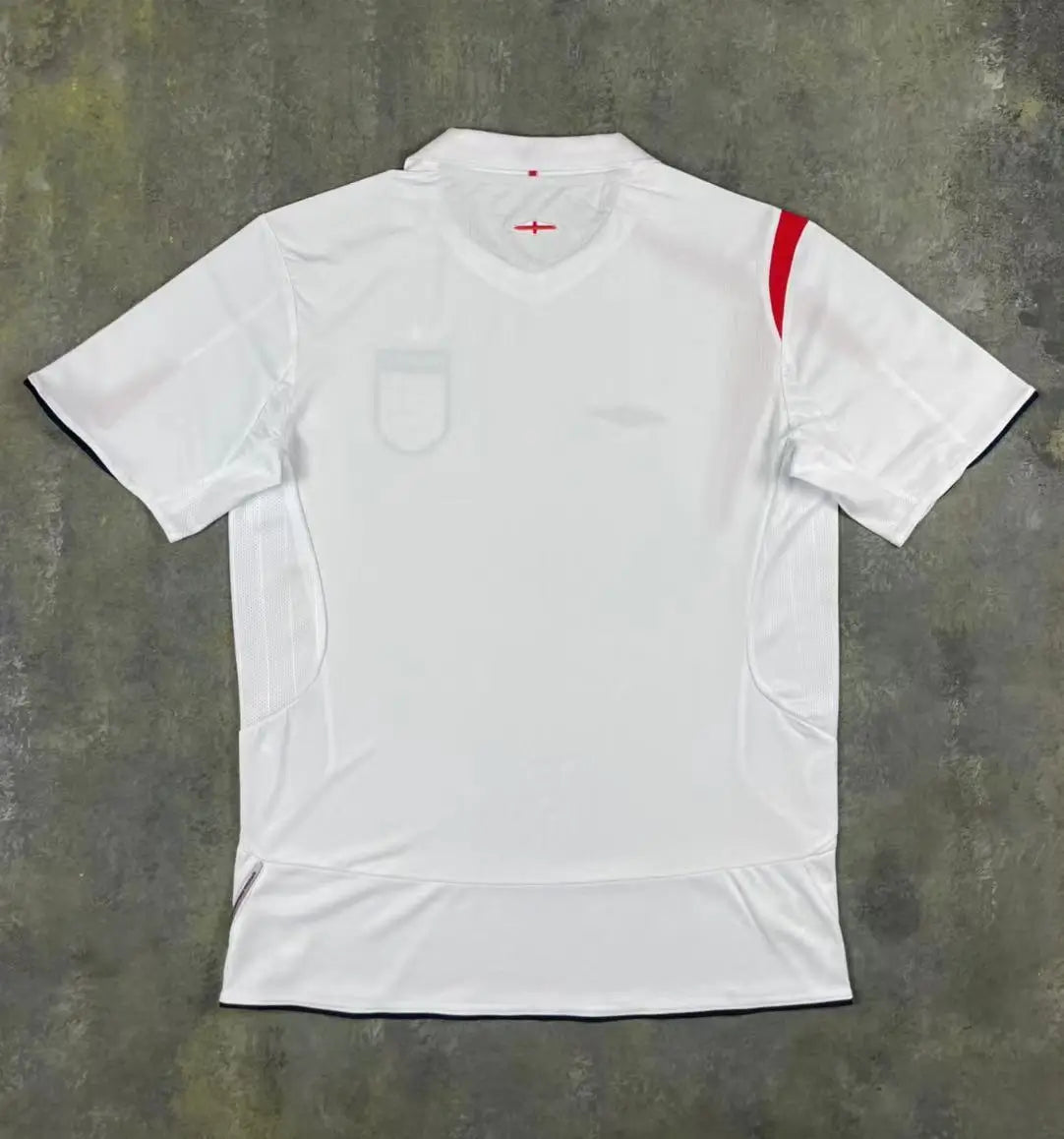 Camiseta retro de fútbol local de Inglaterra 2006