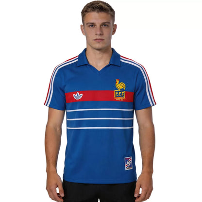 Camiseta de Fútbol Retro Francia 1984 Local