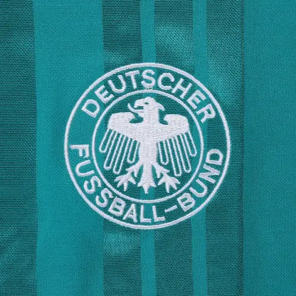 Völler #9 Camiseta Retro Alemania Visitante Eurocopa 1992