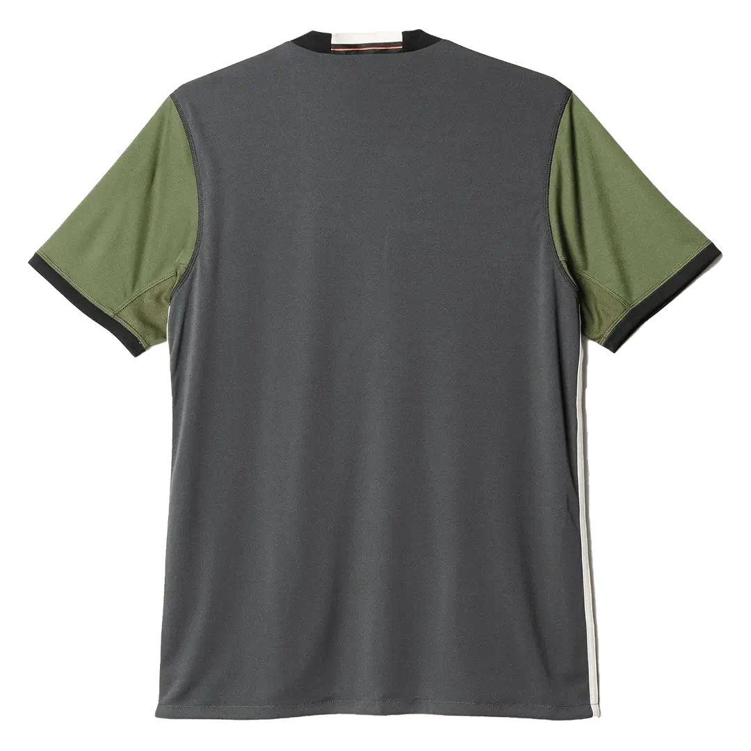 Camiseta retro de fútbol de visitante de Alemania 2016