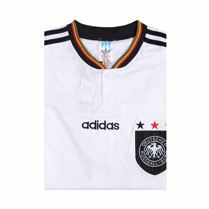 Camiseta de fútbol retro de Alemania para casa, Eurocopa 1996