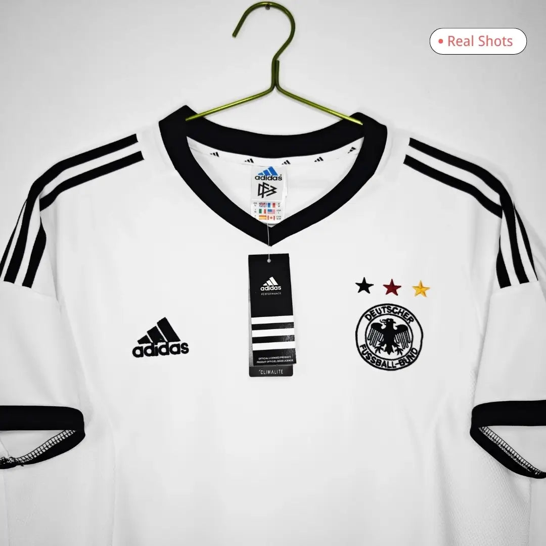 Camiseta retro de fútbol de local de Alemania 2002