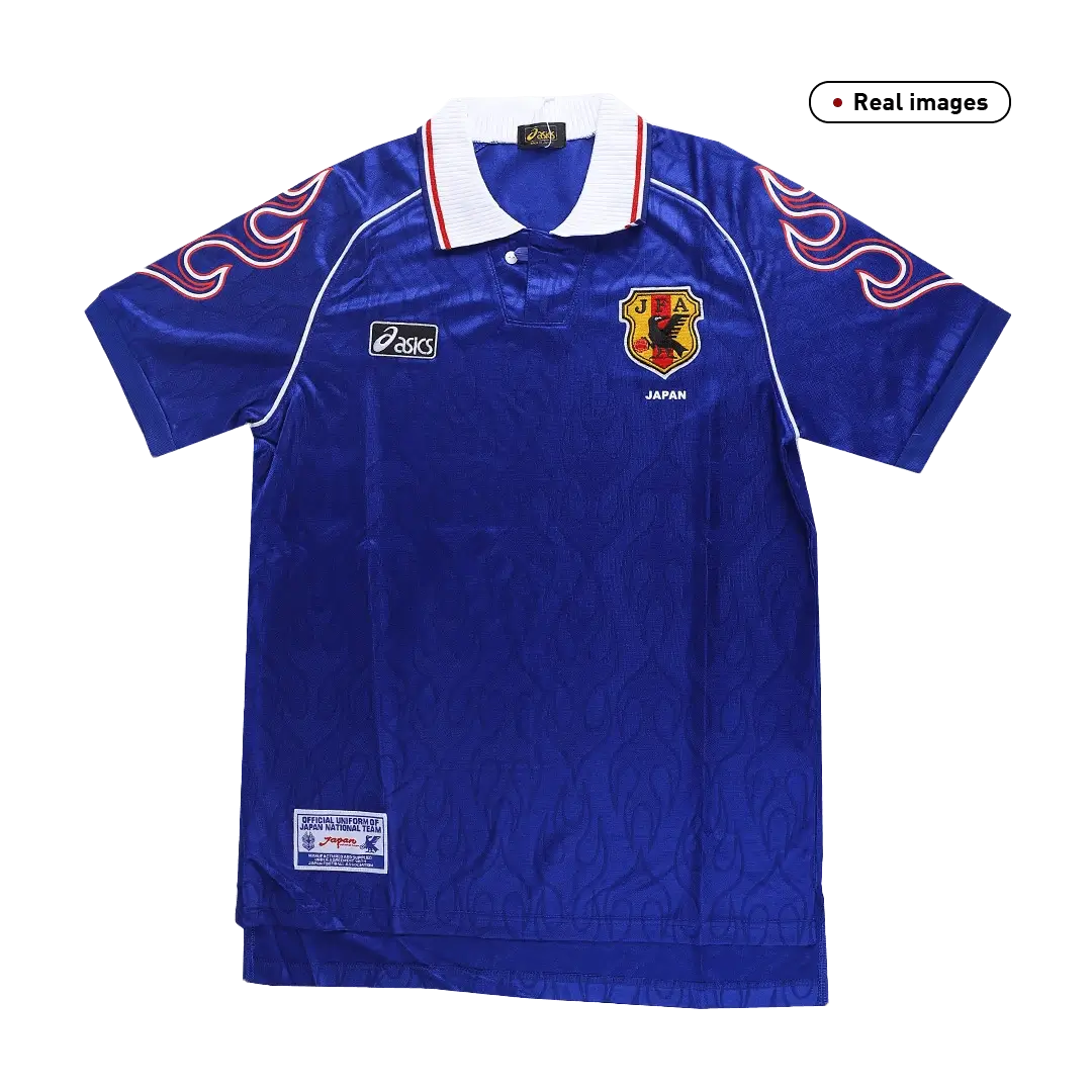 Camiseta retro de fútbol de Japón para la Copa Mundial de 1998