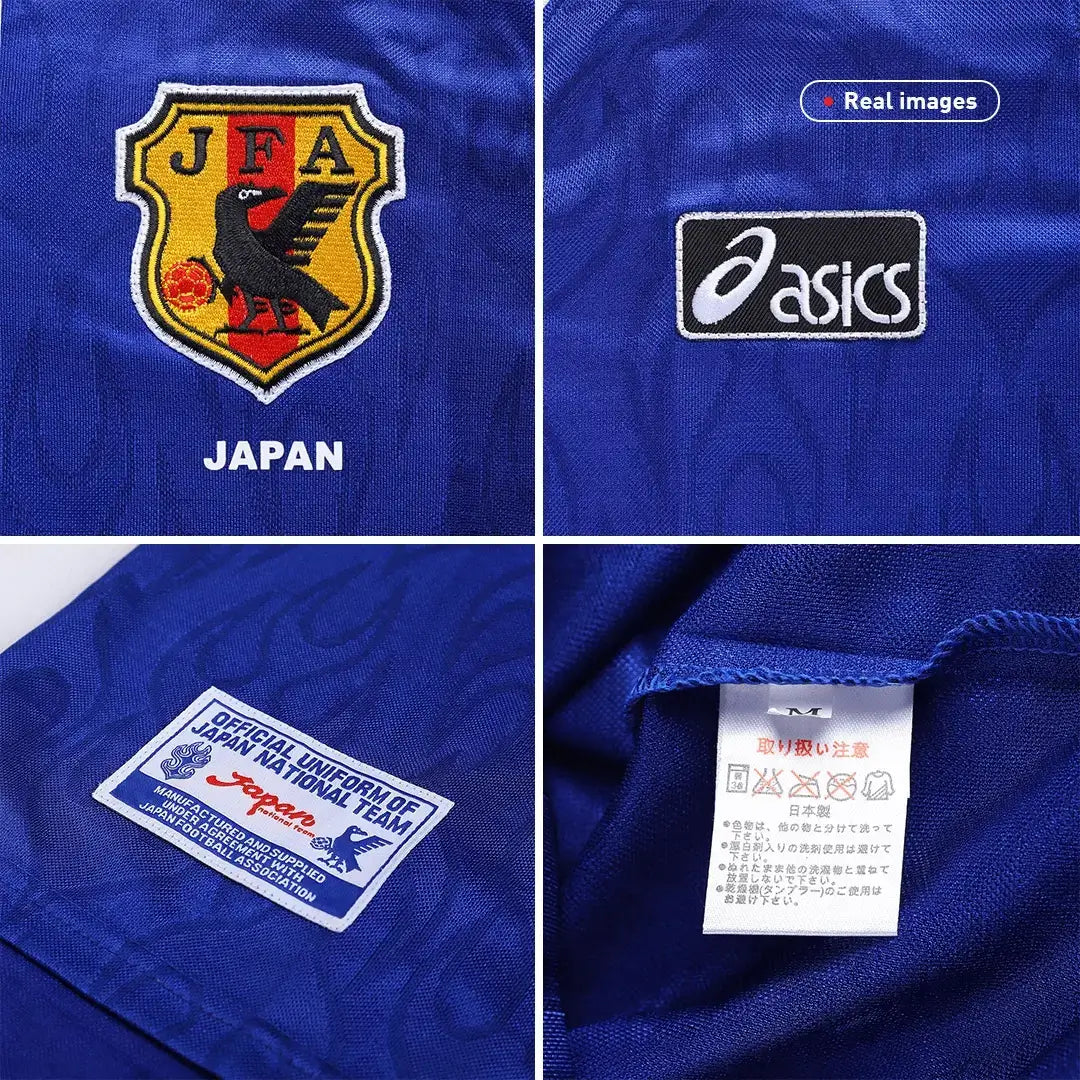 Camiseta retro de fútbol de Japón para la Copa Mundial de 1998