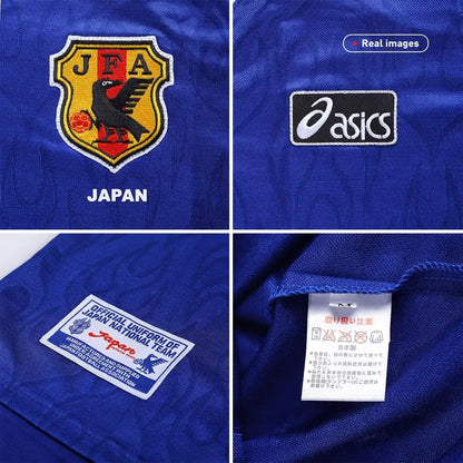 Camiseta retro de fútbol de Japón para la Copa Mundial de 1998