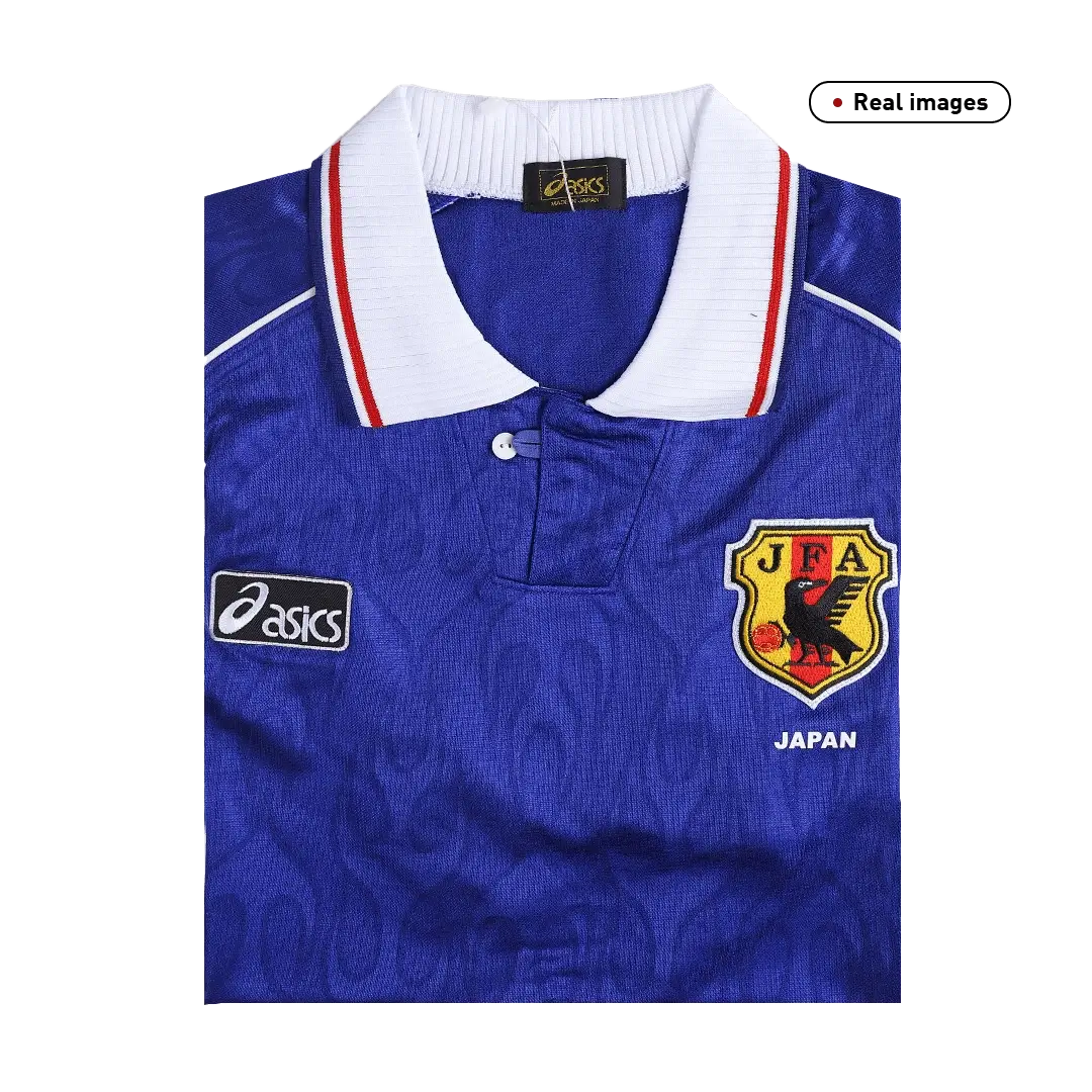 Camiseta retro de fútbol de Japón para la Copa Mundial de 1998