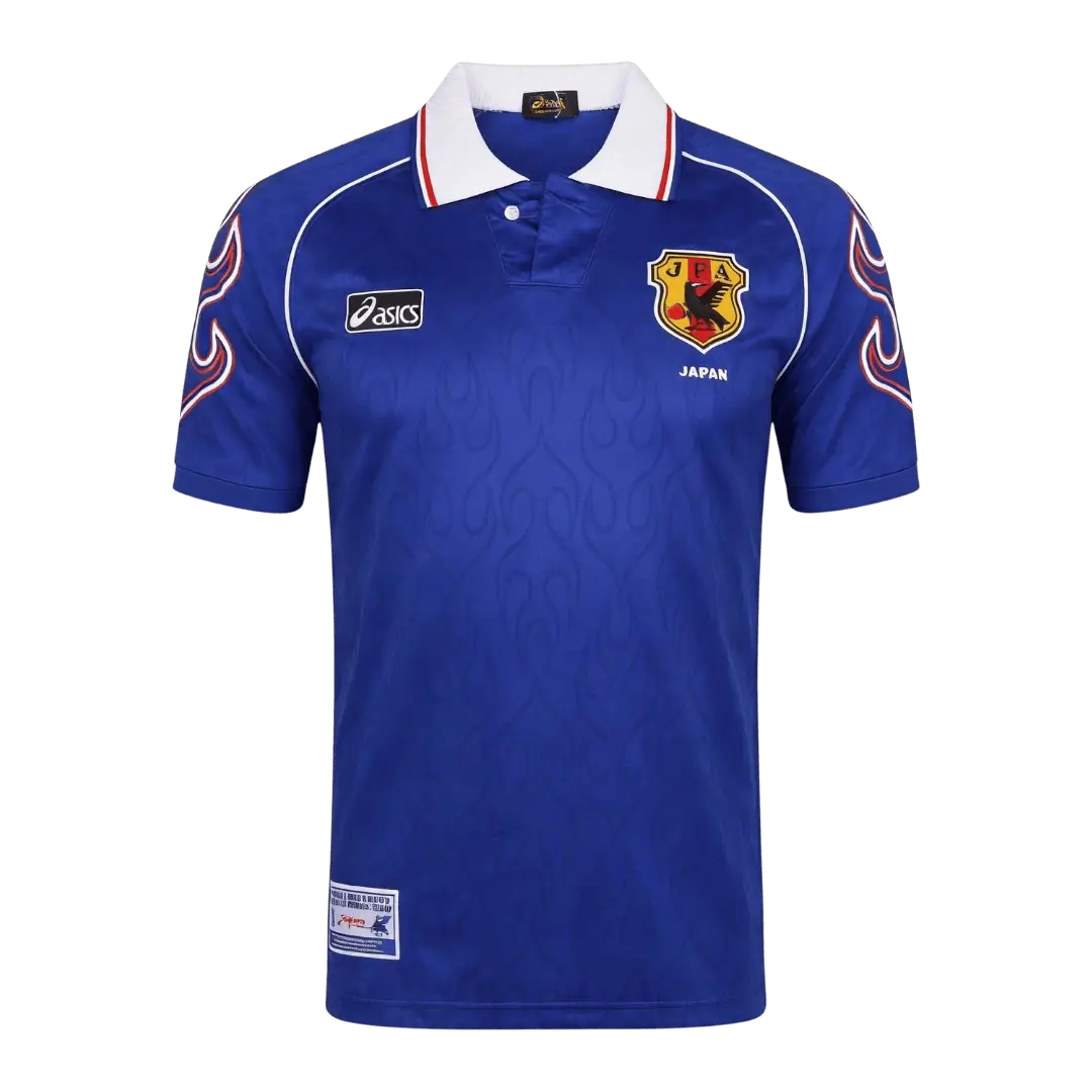 Camiseta retro de fútbol de Japón para la Copa Mundial de 1998