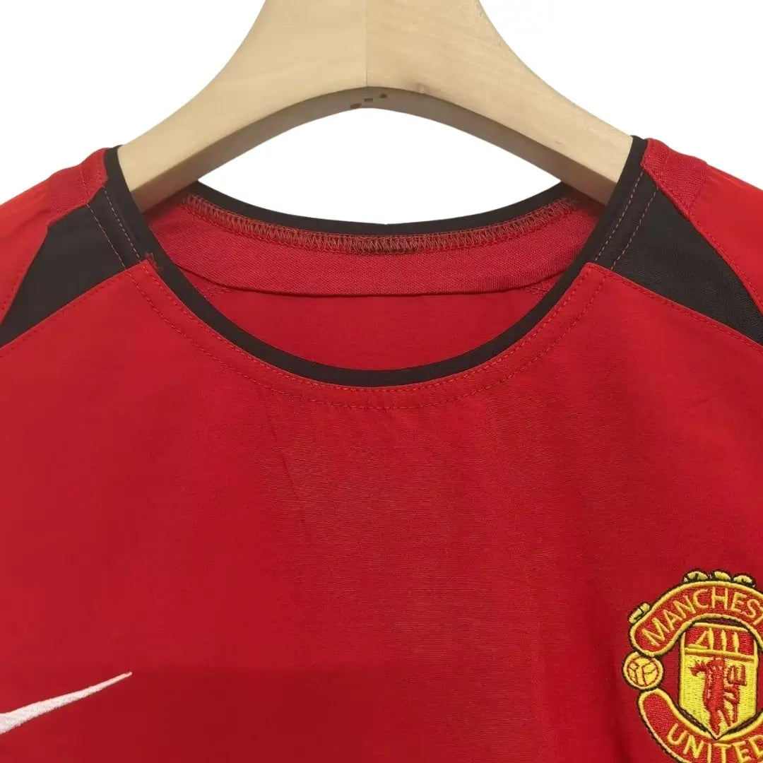 Camiseta de Fútbol Retro Manchester United Local 2002/04