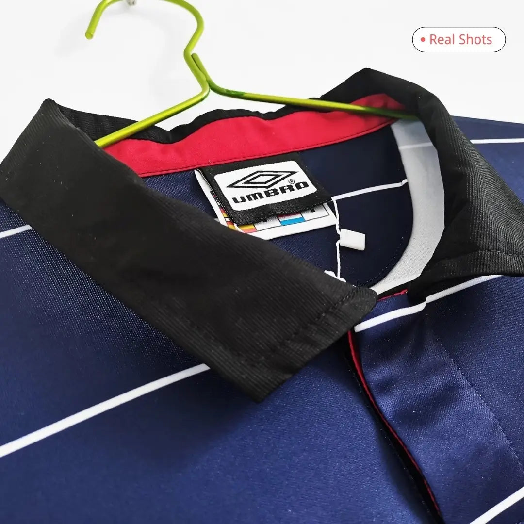 Camiseta retro de fútbol de visitante del Manchester United 1999/00