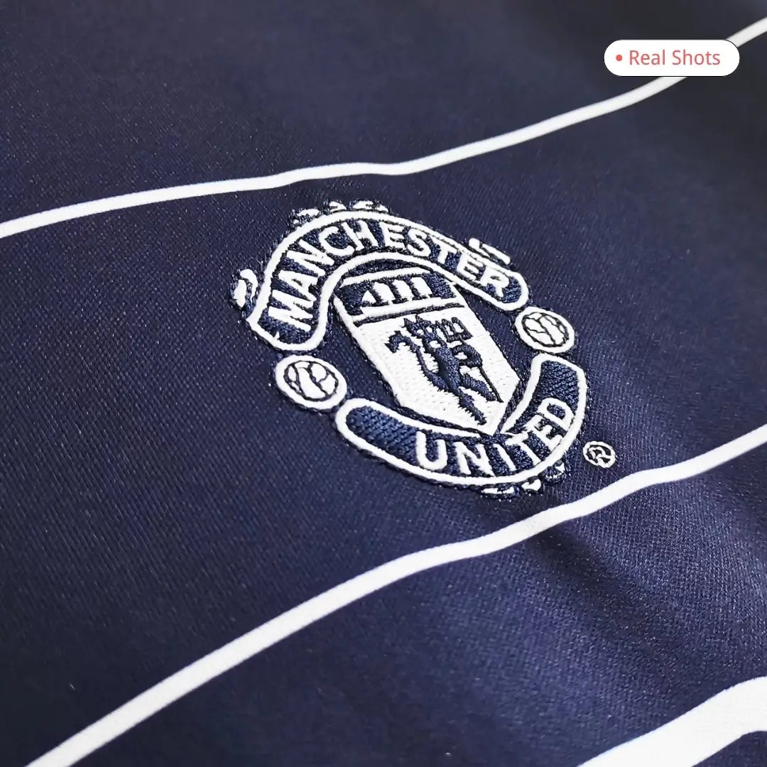 Camiseta retro de fútbol de visitante del Manchester United 1999/00