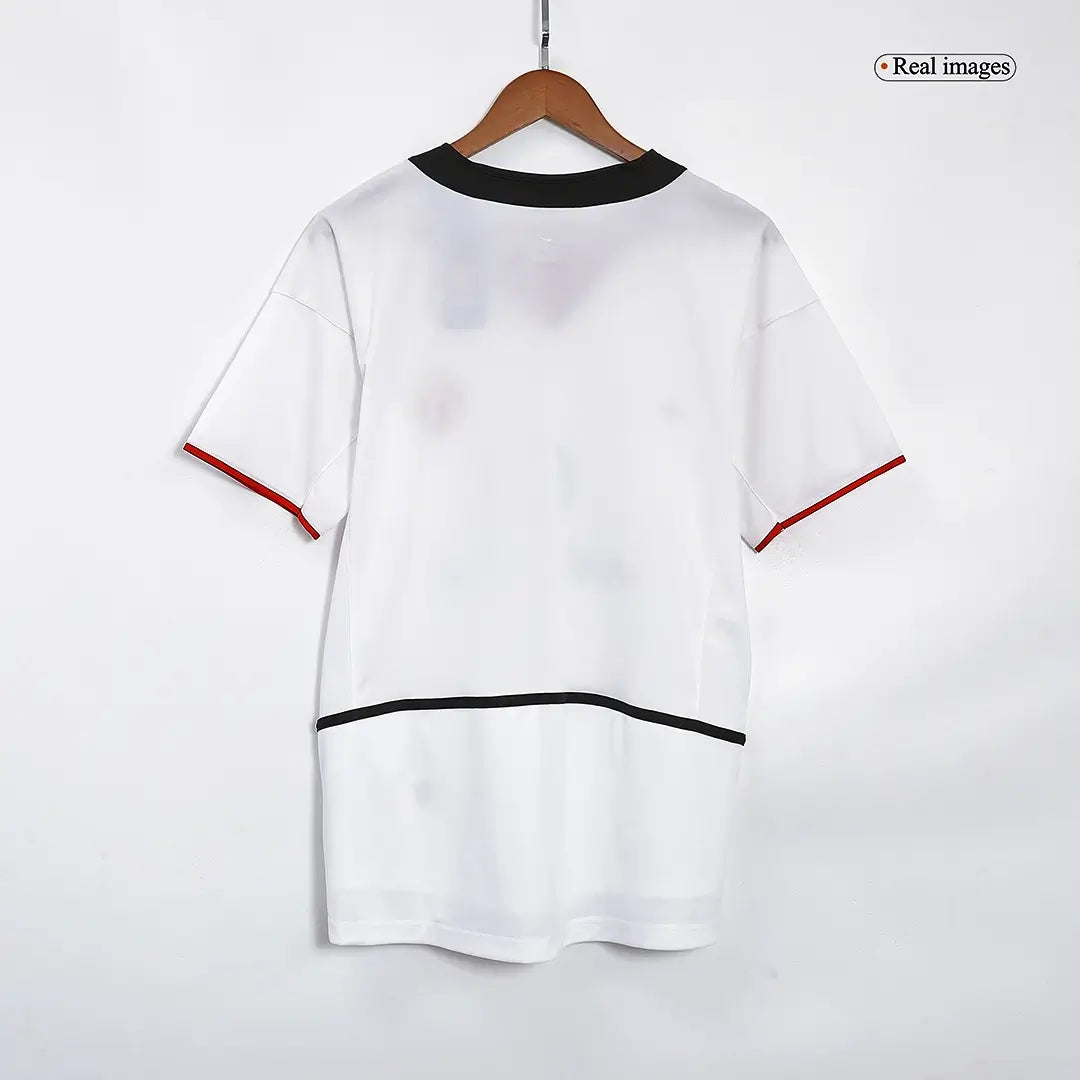 Camiseta retro de fútbol de visitante del Manchester United 2002/03