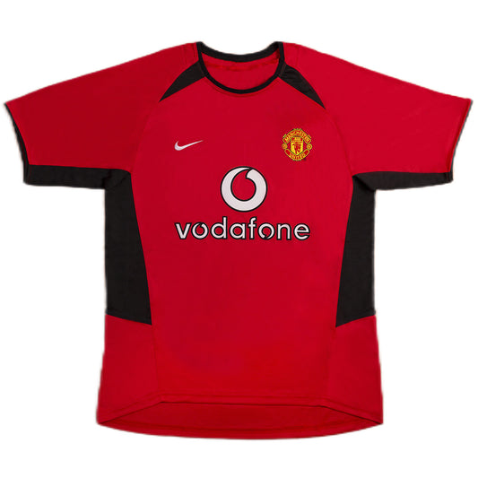 Maillot de foot domicile rétro Manchester United 2002/04
