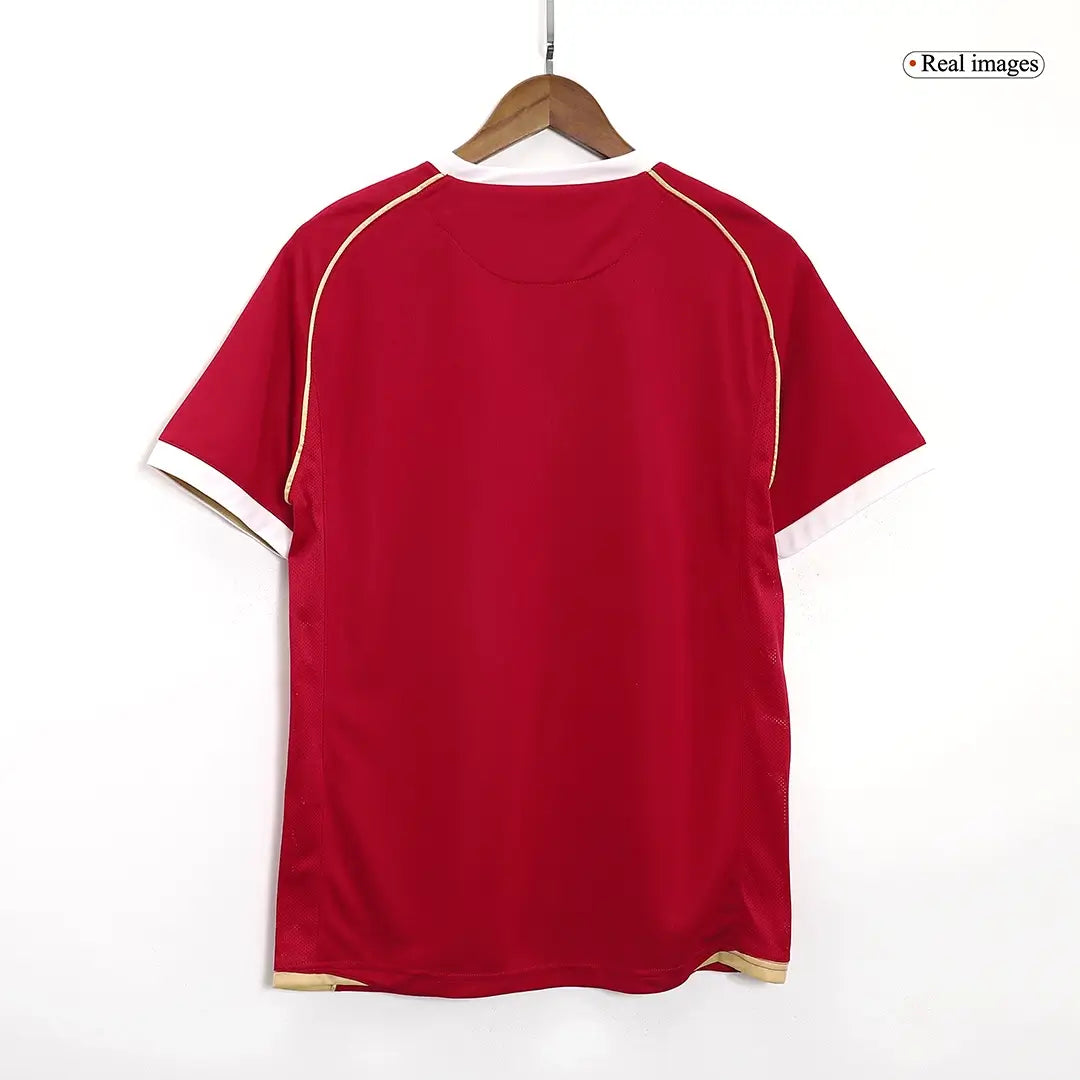 Camiseta de fútbol retro local Carrick #16 del Manchester United 2006/07