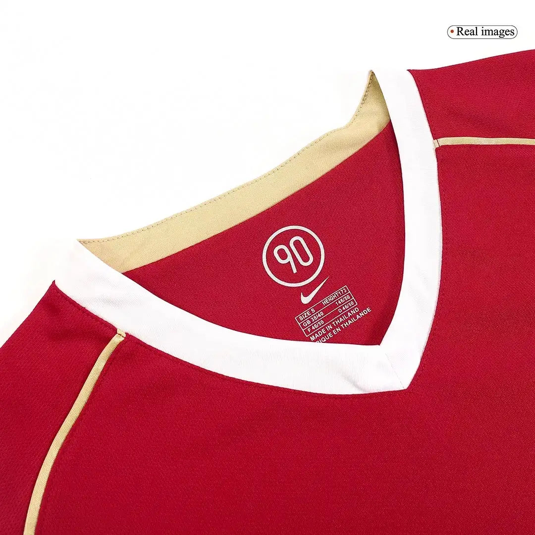 Camiseta de fútbol retro local Carrick #16 del Manchester United 2006/07
