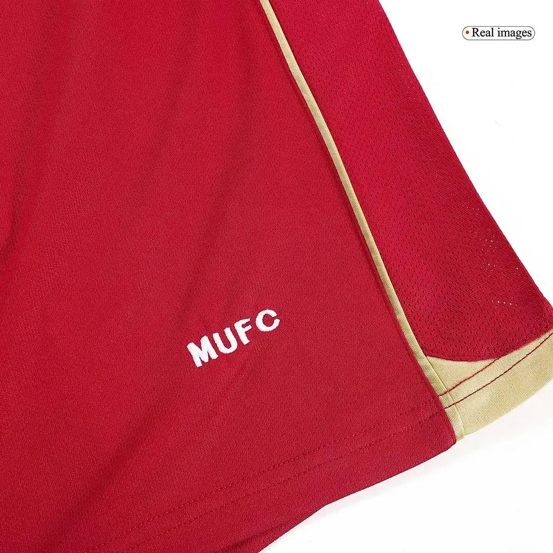 Camiseta de fútbol retro local Carrick #16 del Manchester United 2006/07