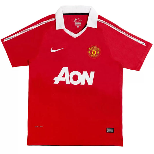 Maillot de football rétro domicile Manchester United 2010/11