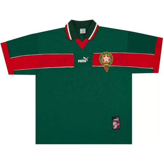 Retro Morocco 1998 Home Soccer Jersey