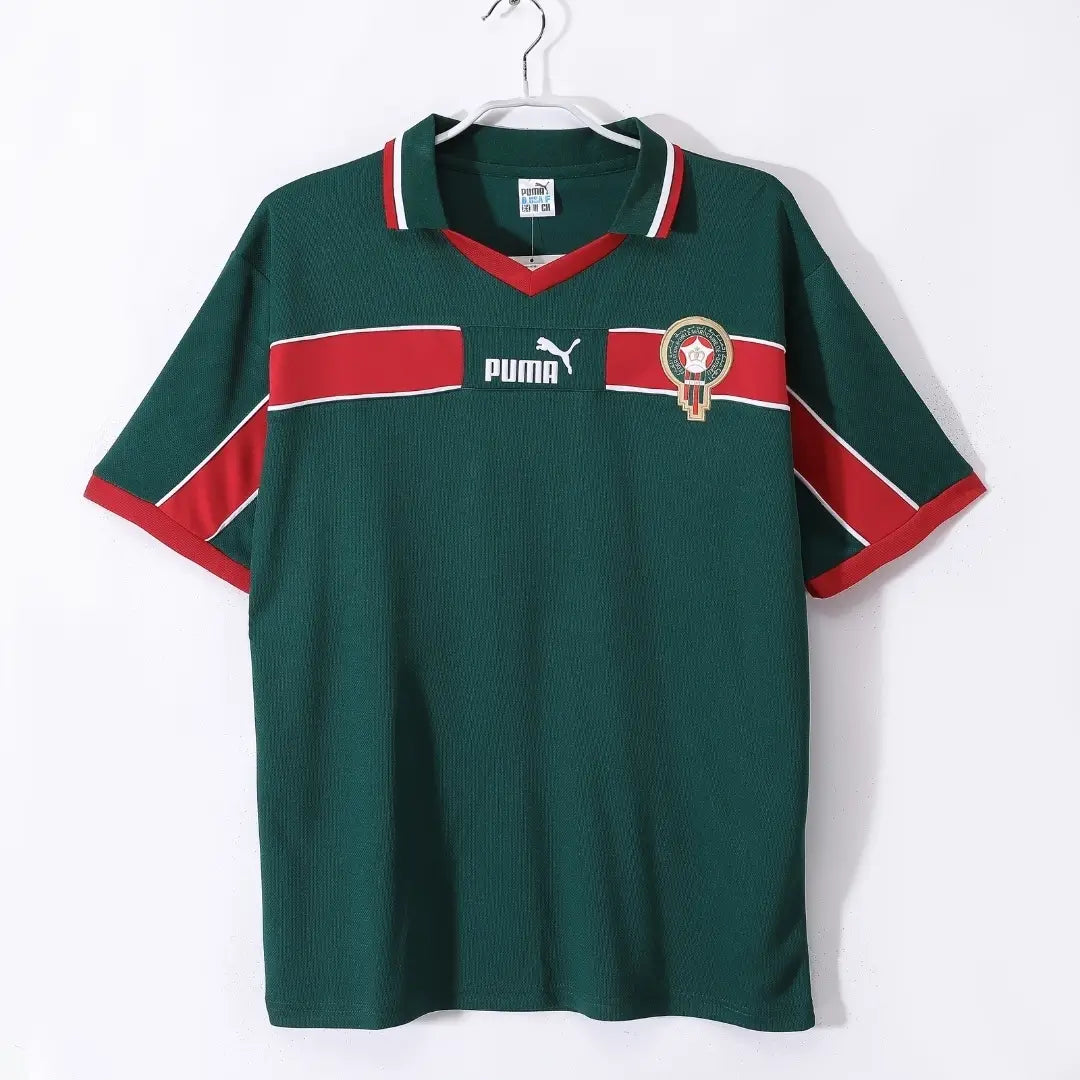 Retro Morocco 1998 Home Soccer Jersey