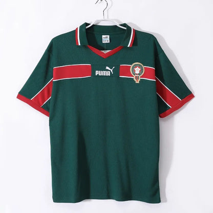 Retro Morocco 1998 Home Soccer Jersey