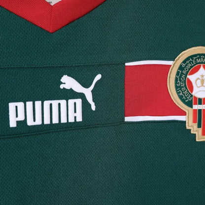 Retro Morocco 1998 Home Soccer Jersey