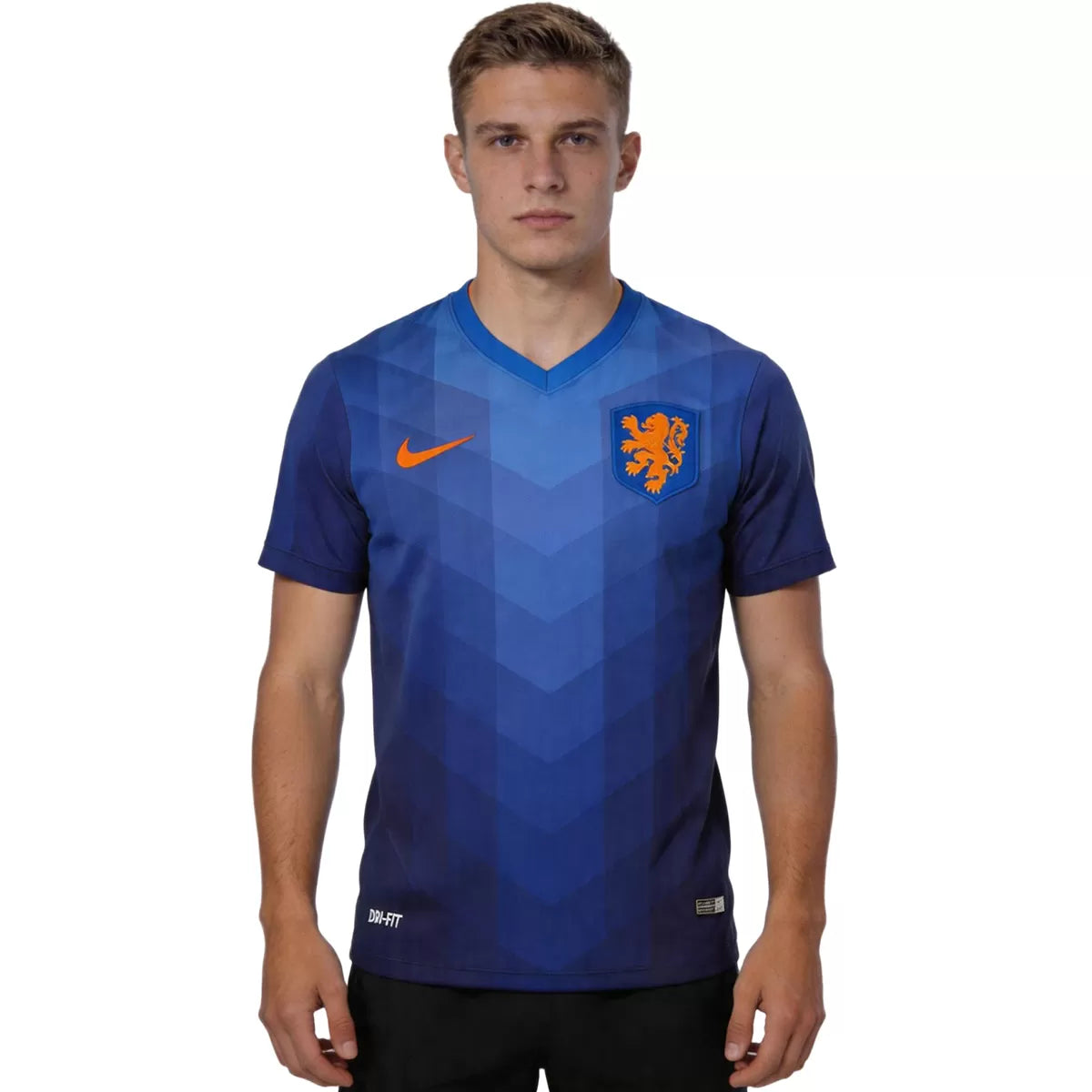 Países Bajos 2014 Mundial Camiseta Retro de Fútbol Visitante
