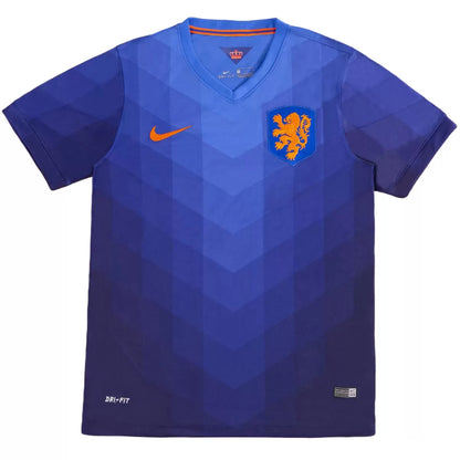 Países Bajos 2014 Mundial Camiseta Retro de Fútbol Visitante