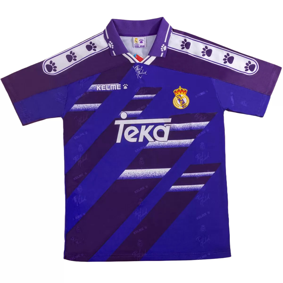Camiseta Retro de Fútbol Visitante Real Madrid 1994/96