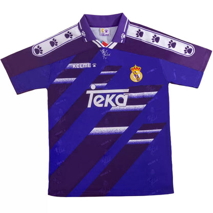 Camiseta Retro de Fútbol Visitante Real Madrid 1994/96