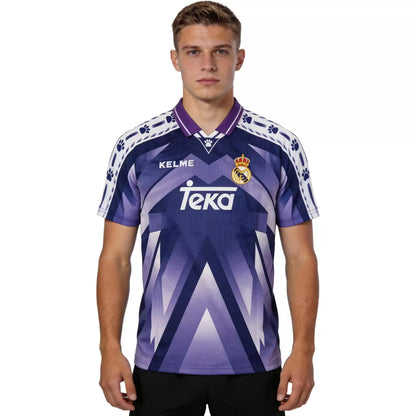 Camiseta de fútbol retro del Real Madrid 1996/97 de visitante