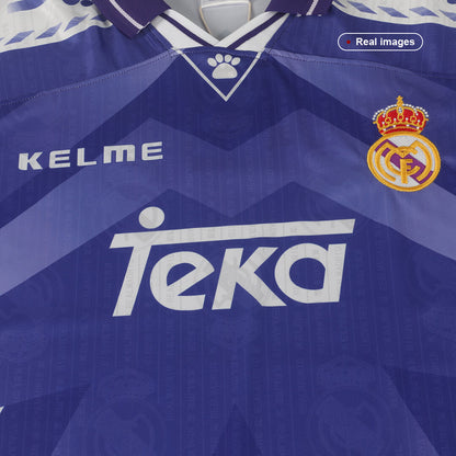 Camiseta de fútbol retro del Real Madrid 1996/97 de visitante