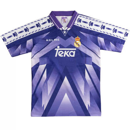 Camiseta de fútbol retro del Real Madrid 1996/97 de visitante