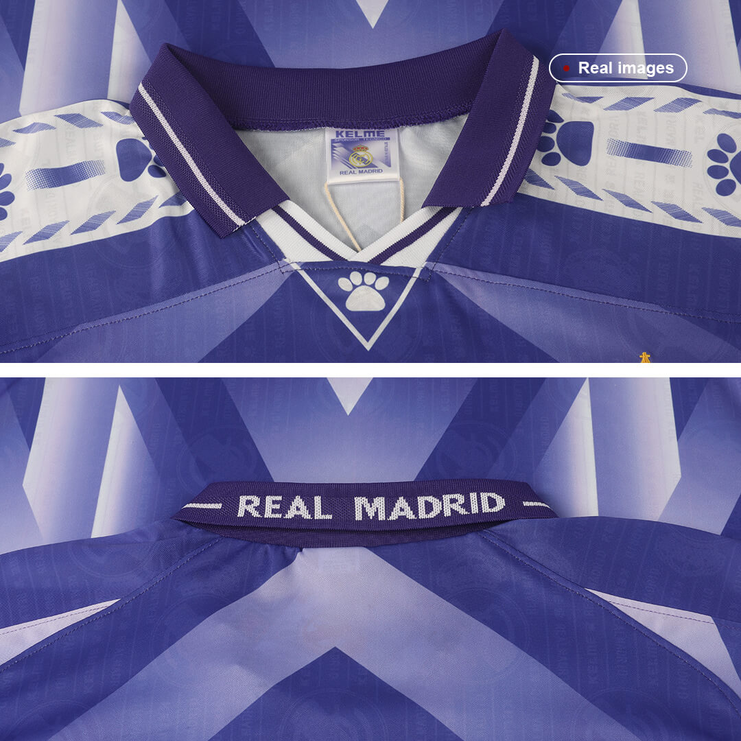 Camiseta de fútbol retro del Real Madrid 1996/97 de visitante