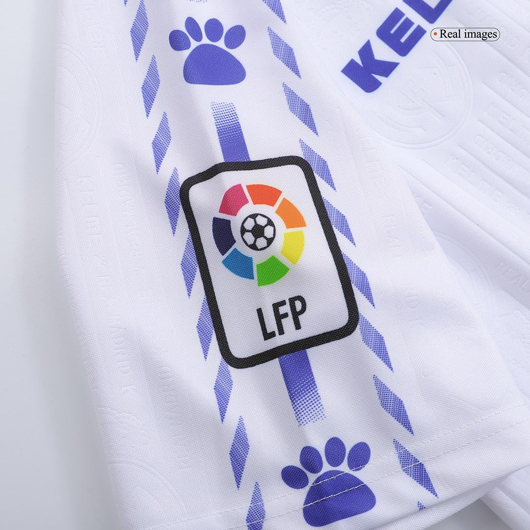 Camiseta retro de fútbol del Real Madrid 1996/97 (local)