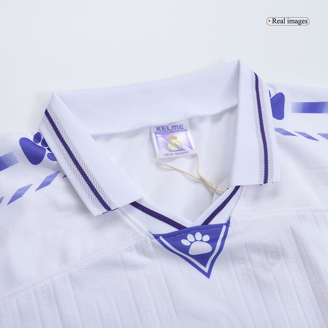 Camiseta retro de fútbol del Real Madrid 1996/97 (local)