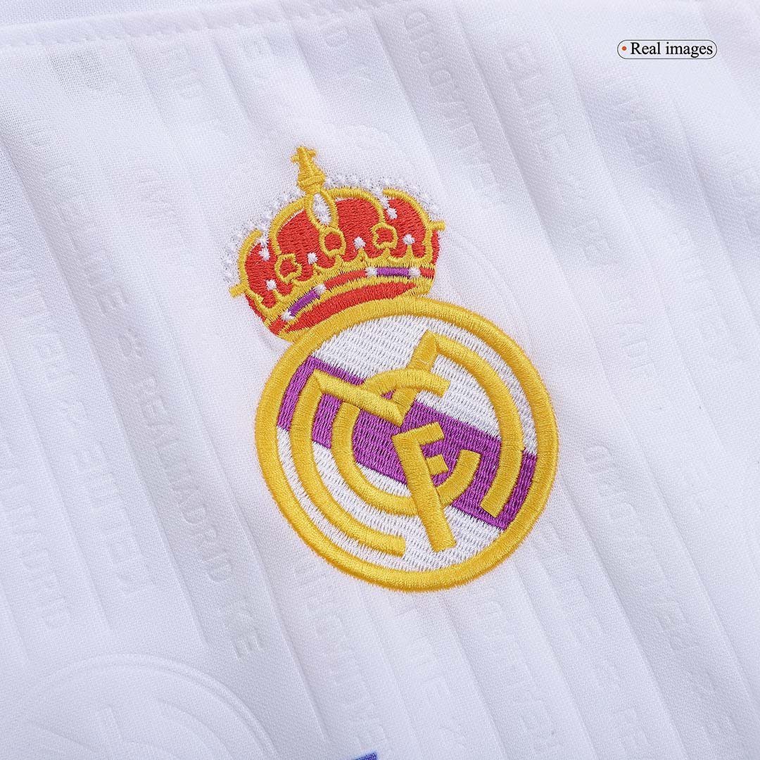 Camiseta retro de fútbol del Real Madrid 1996/97 (local)