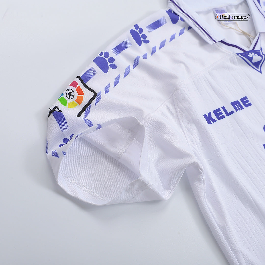 Camiseta retro de fútbol del Real Madrid 1996/97 (local)