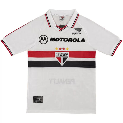 Camiseta de fútbol retro de local del São Paulo FC 2000
