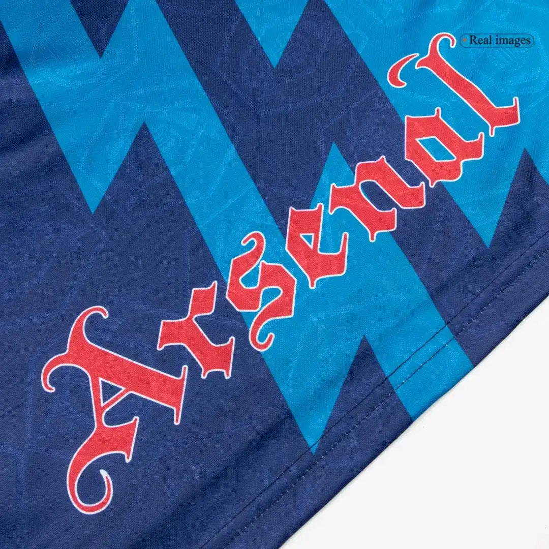Camiseta de fútbol retro de visitante del Arsenal WRIGHT #8 1995/96