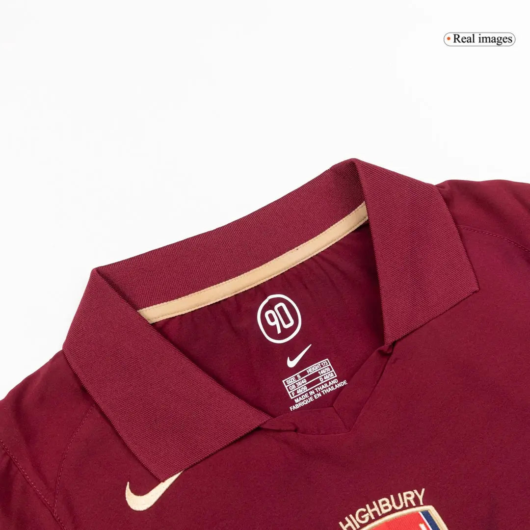 Camiseta de fútbol retro de manga larga del Arsenal 2005/06