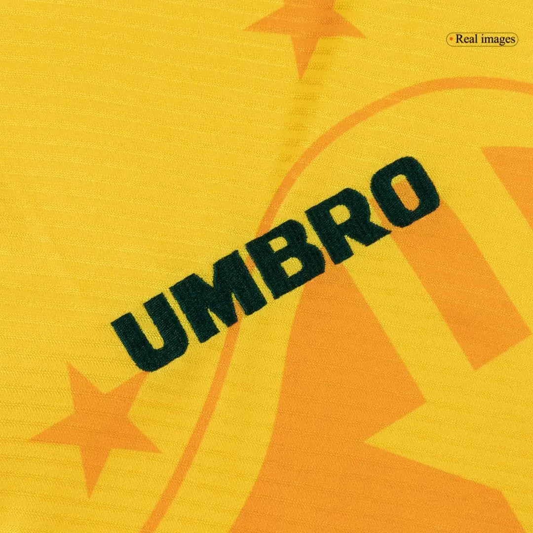 Camiseta de fútbol retro de Brasil 1994 (local)