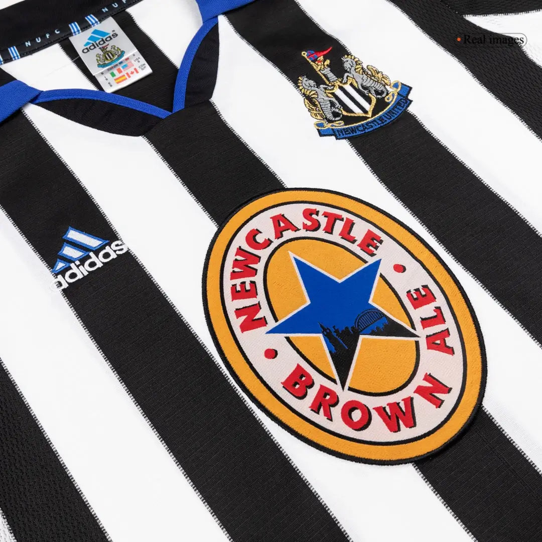 Camiseta de fútbol retro local del Newcastle United 1999/00