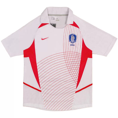 Camiseta de fútbol retro de Corea del Sur visitante del Mundial 2002