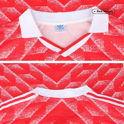 Camiseta de fútbol retro de la Unión Soviética de 1988