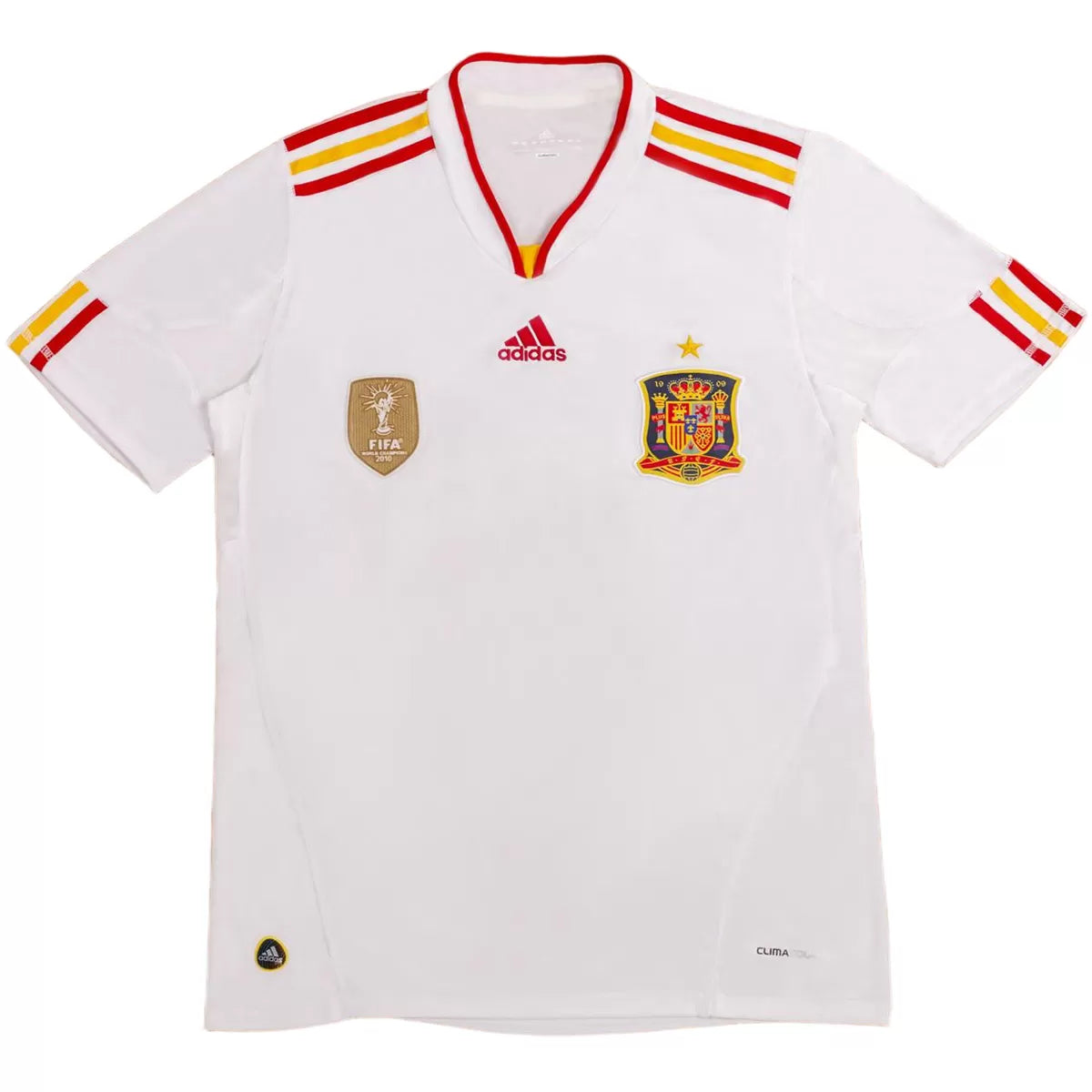 Camiseta Retro de Fútbol España 2011 Visitante